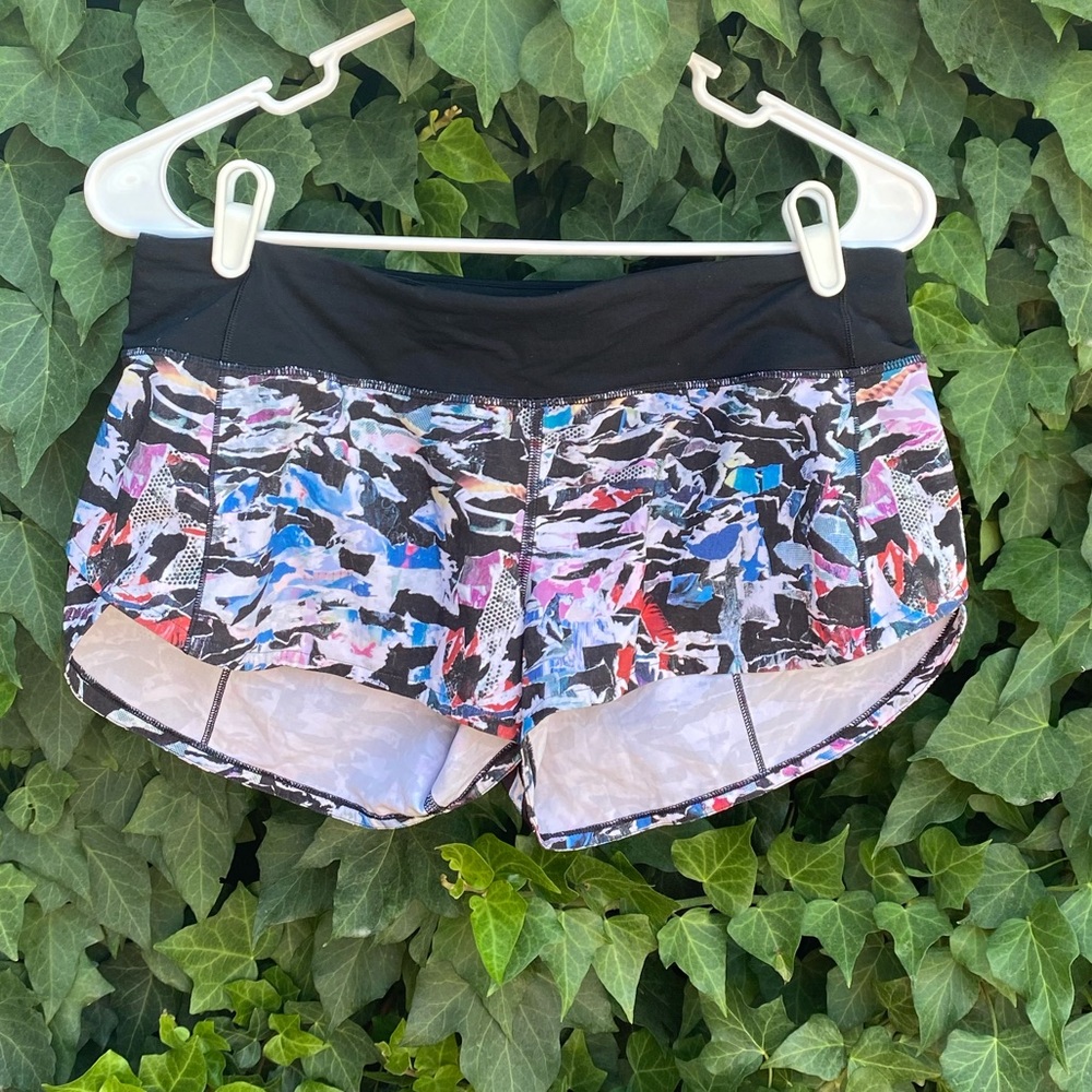 Lulu lemon speed up shorts